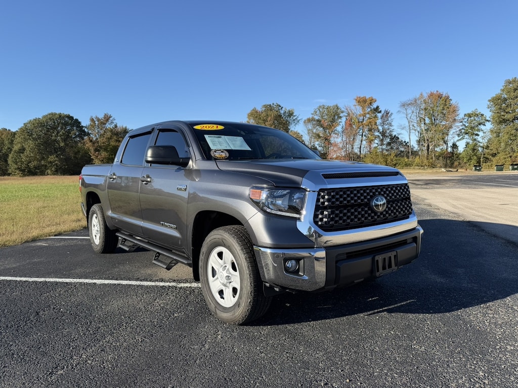 Used 2021 Toyota Tundra SR5 5.7L V8 Truck CrewMax