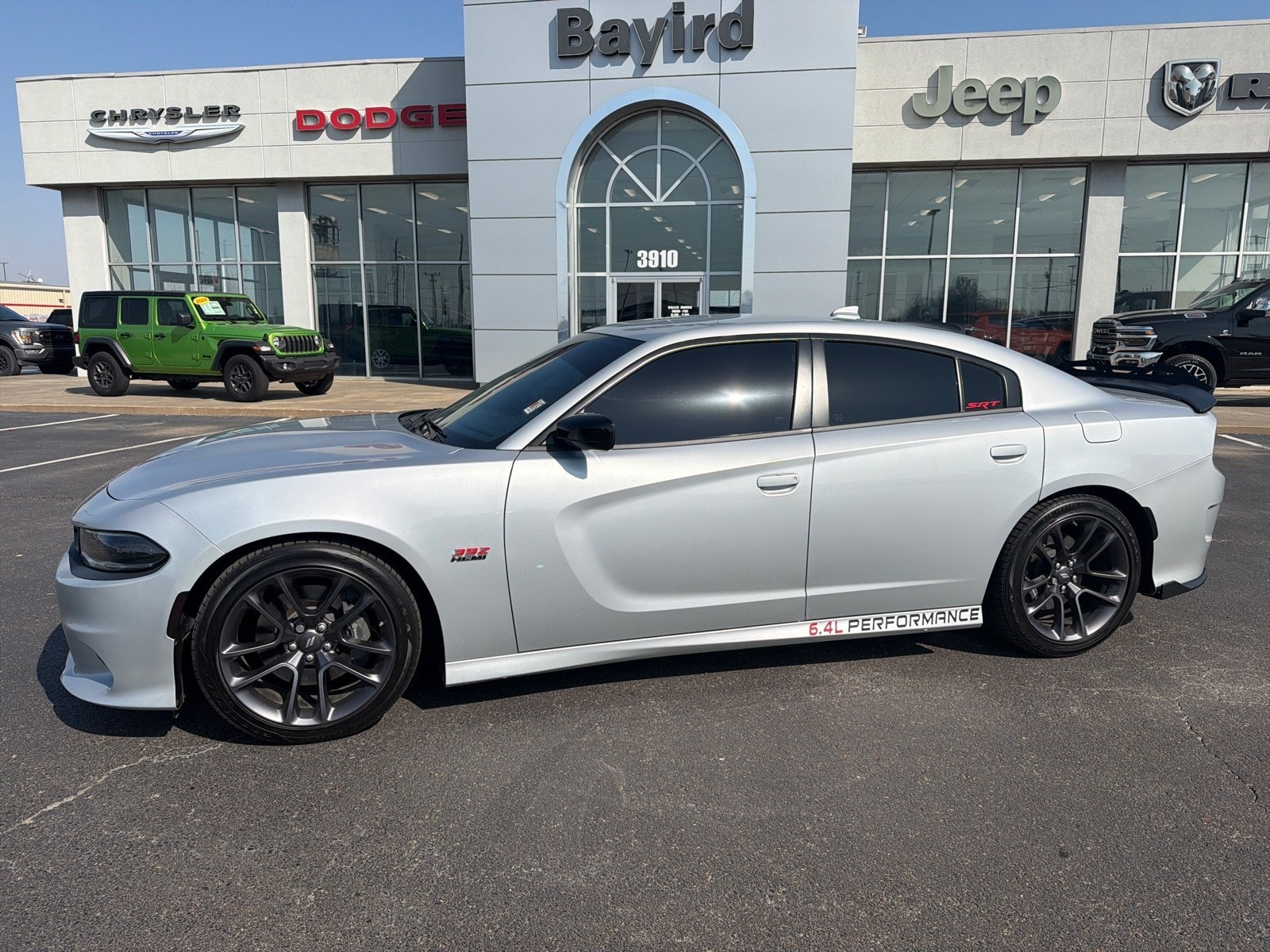Triple Nickel Clear Coat 2023 Dodge Charger Scat Pack RWD Sedan Rear-Wheel Drive Automatic