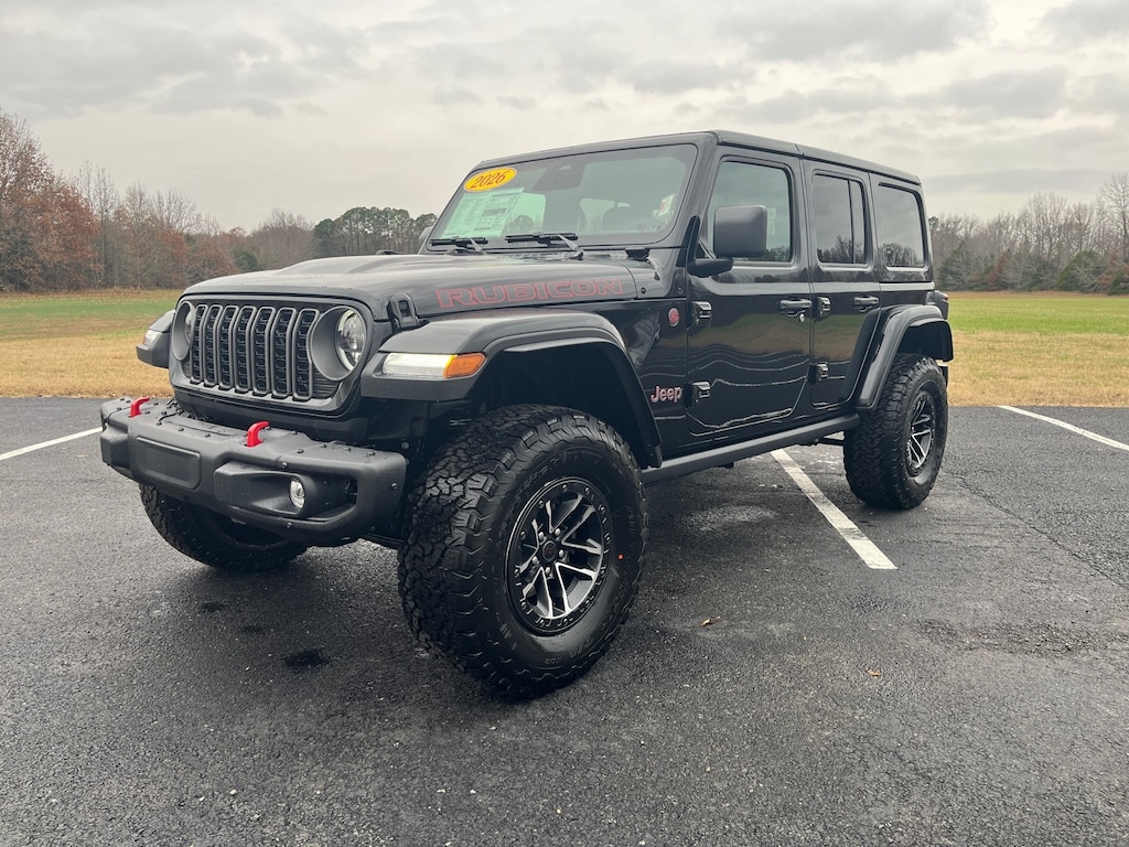 New 2026 Jeep Wrangler 4-DOOR RUBICON Sport Utility