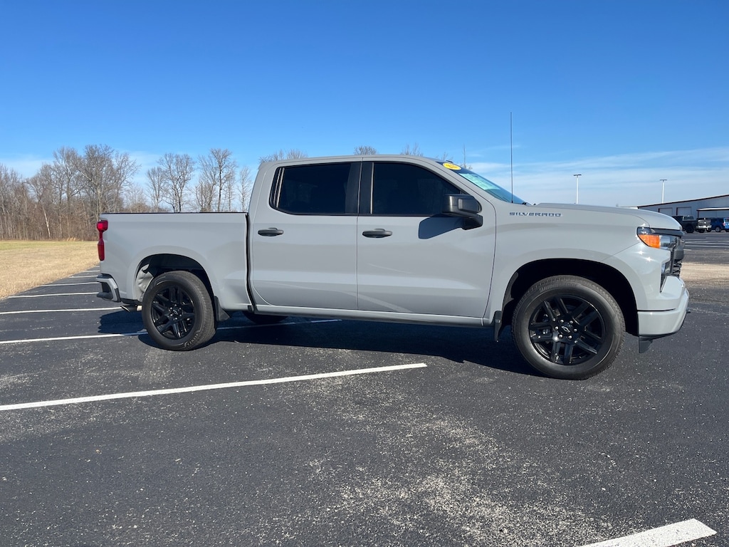 Used 2024 Chevrolet Silverado 1500 Custom Truck Crew Cab