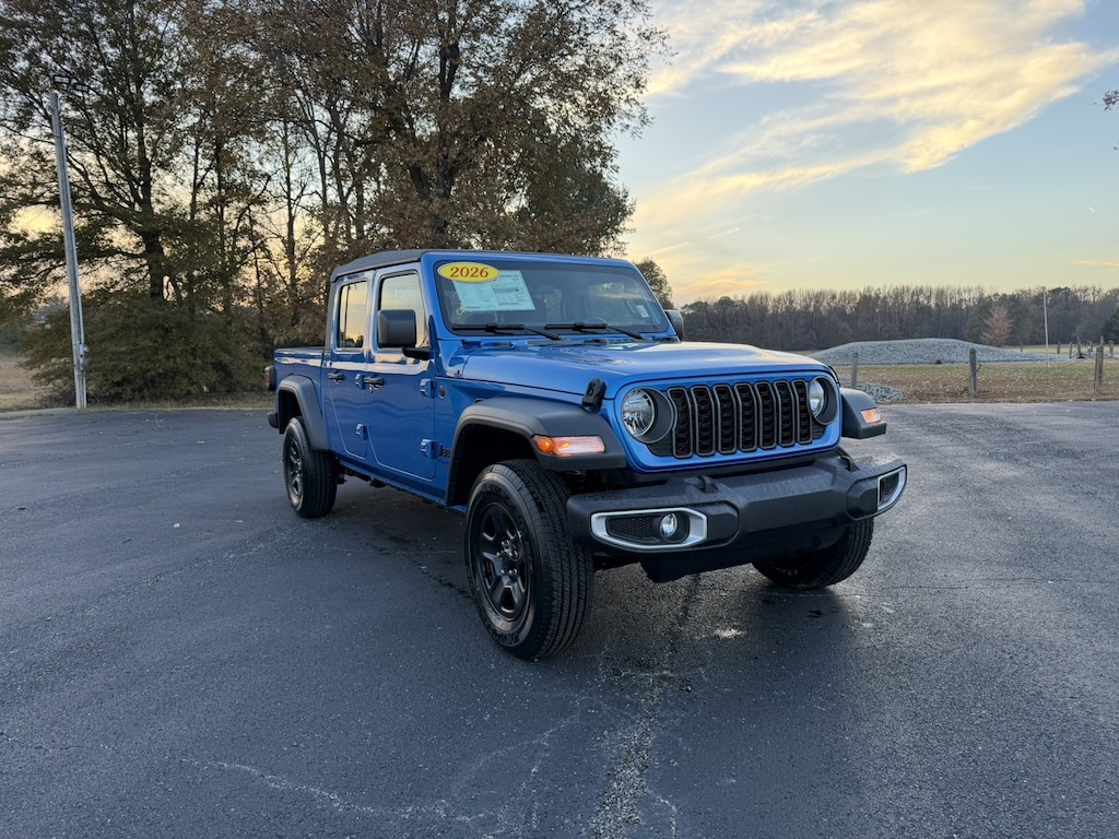 New 2026 Jeep Gladiator SPORT 4X4 Pickup