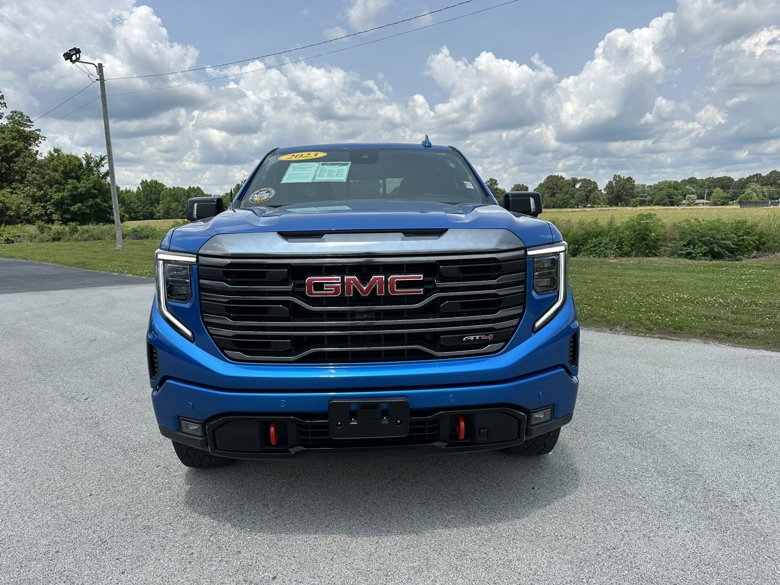 Used 2023 GMC Sierra 1500 AT4 with VIN 1GTUUEE80PZ325688 for sale in Paragould, AR