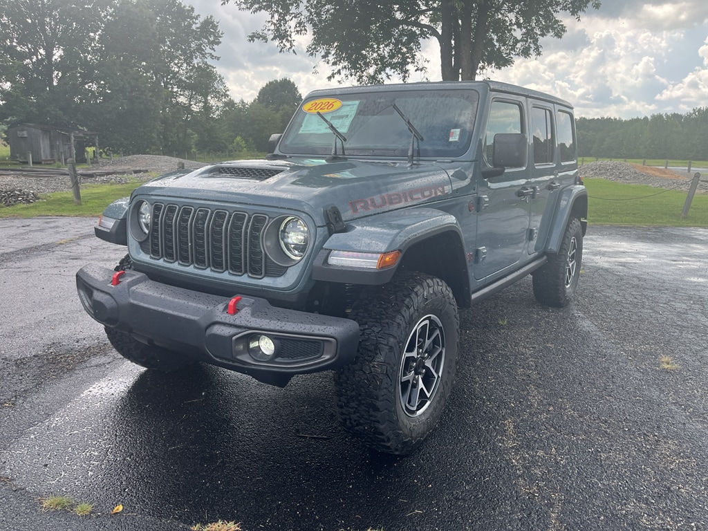 New 2026 Jeep Wrangler 4-DOOR RUBICON Sport Utility