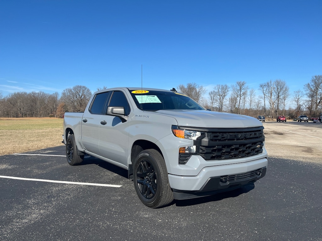 Used 2024 Chevrolet Silverado 1500 Custom Truck Crew Cab
