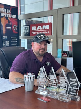 Staff member Tony Walker from feda6355ae86