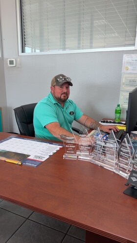 Staff member Tony Walker from feda6355ae86