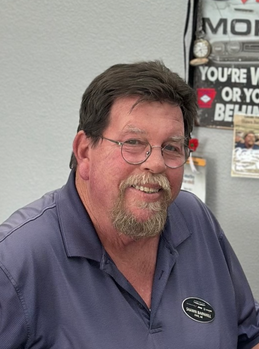 Staff member Shawn Barnhill from feda6355ae86