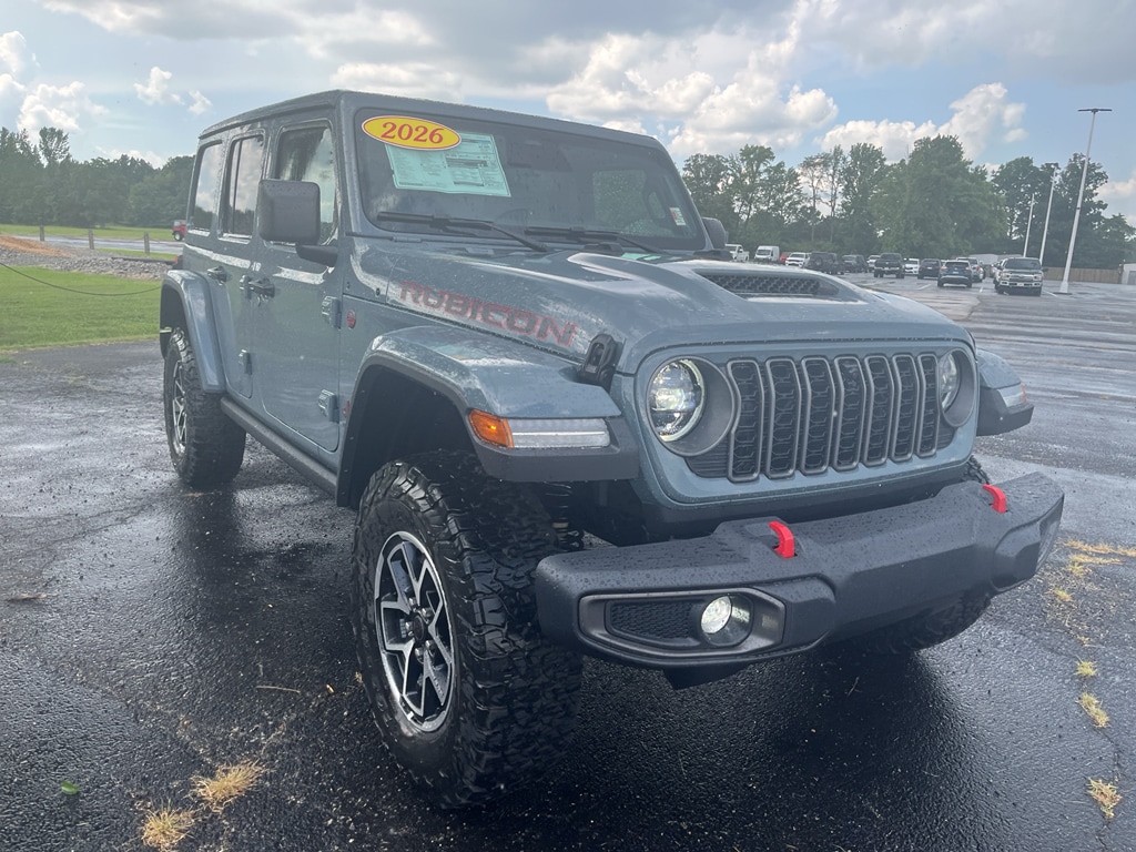 New 2026 Jeep Wrangler 4-DOOR RUBICON Sport Utility