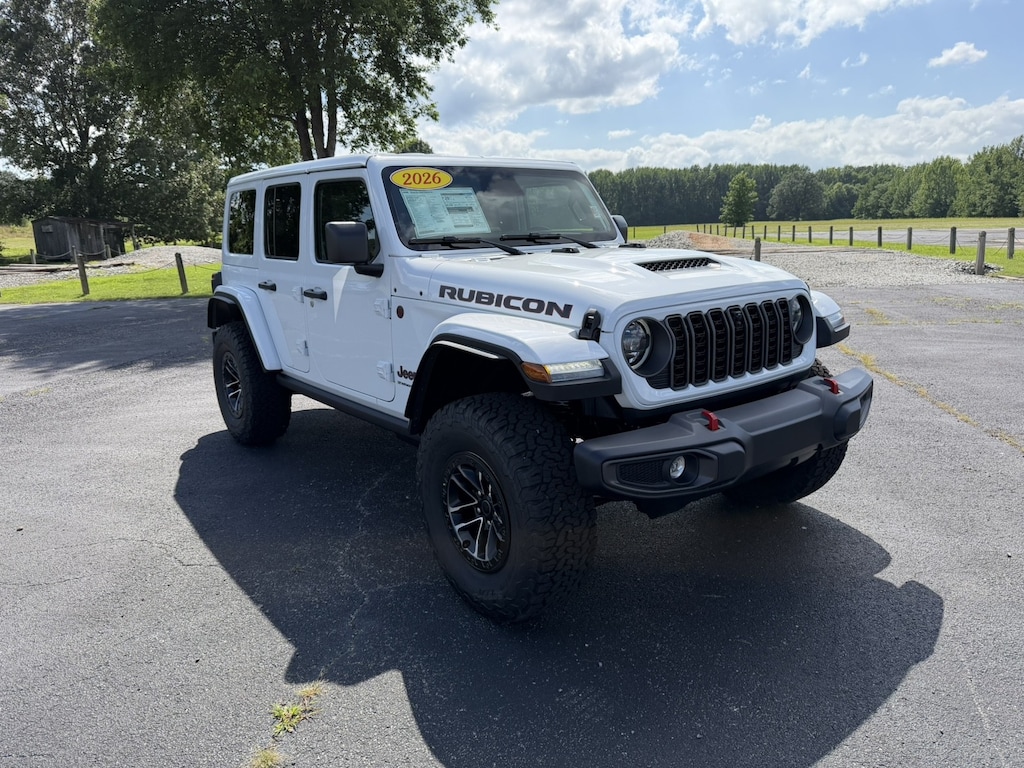 New 2026 Jeep Wrangler 4-DOOR RUBICON Sport Utility
