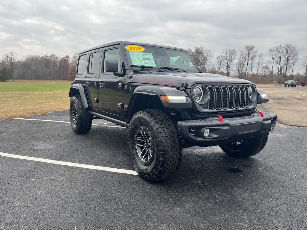 New 2026 Jeep Wrangler 4-DOOR RUBICON Sport Utility