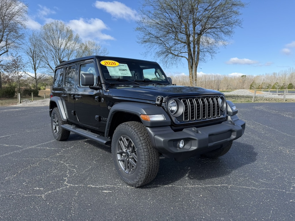 New 2026 Jeep Wrangler 4-DOOR SPORT S Sport Utility