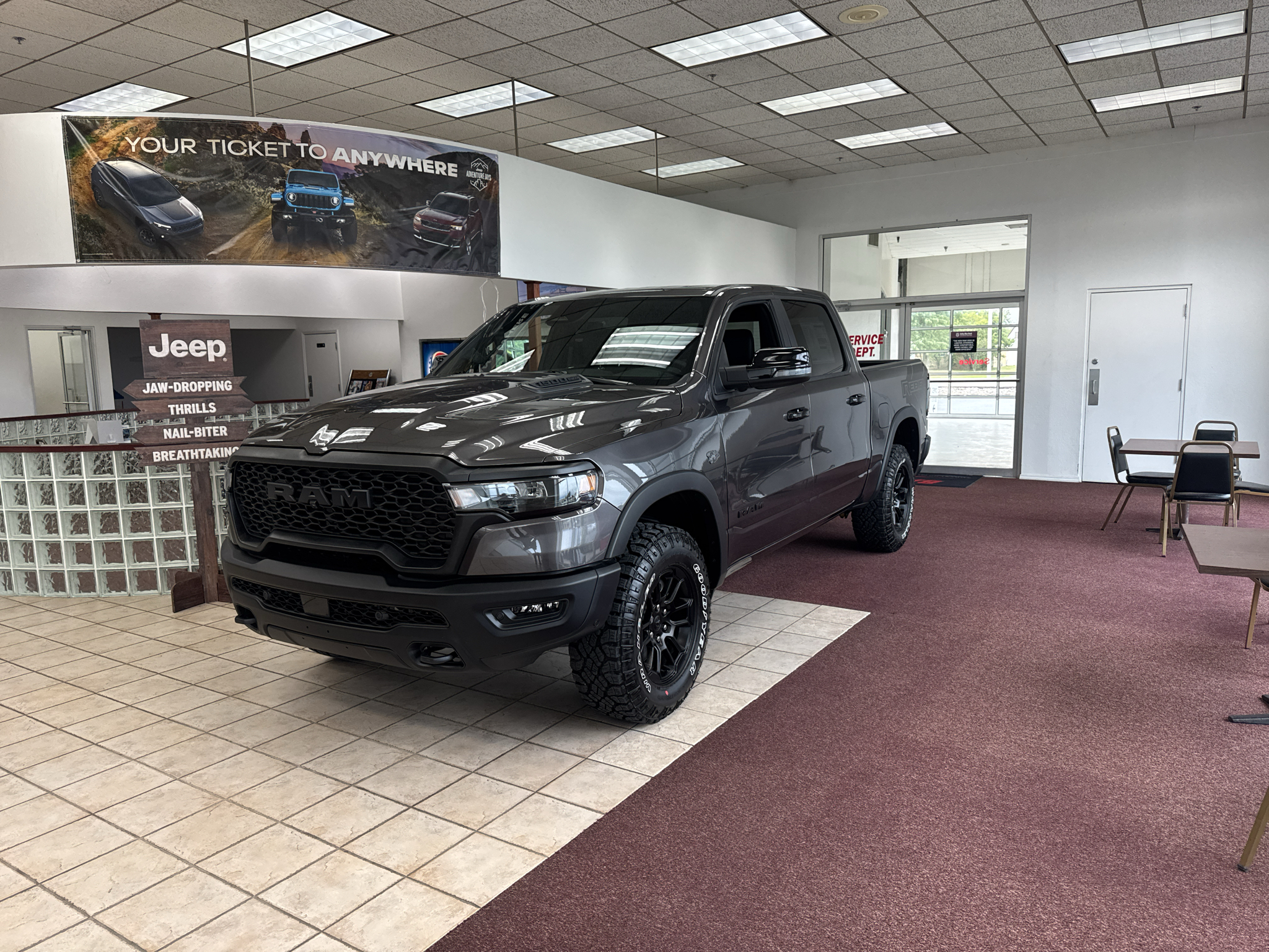 2027 Ram 1500 REBEL CREW CAB 4X4 Pickup