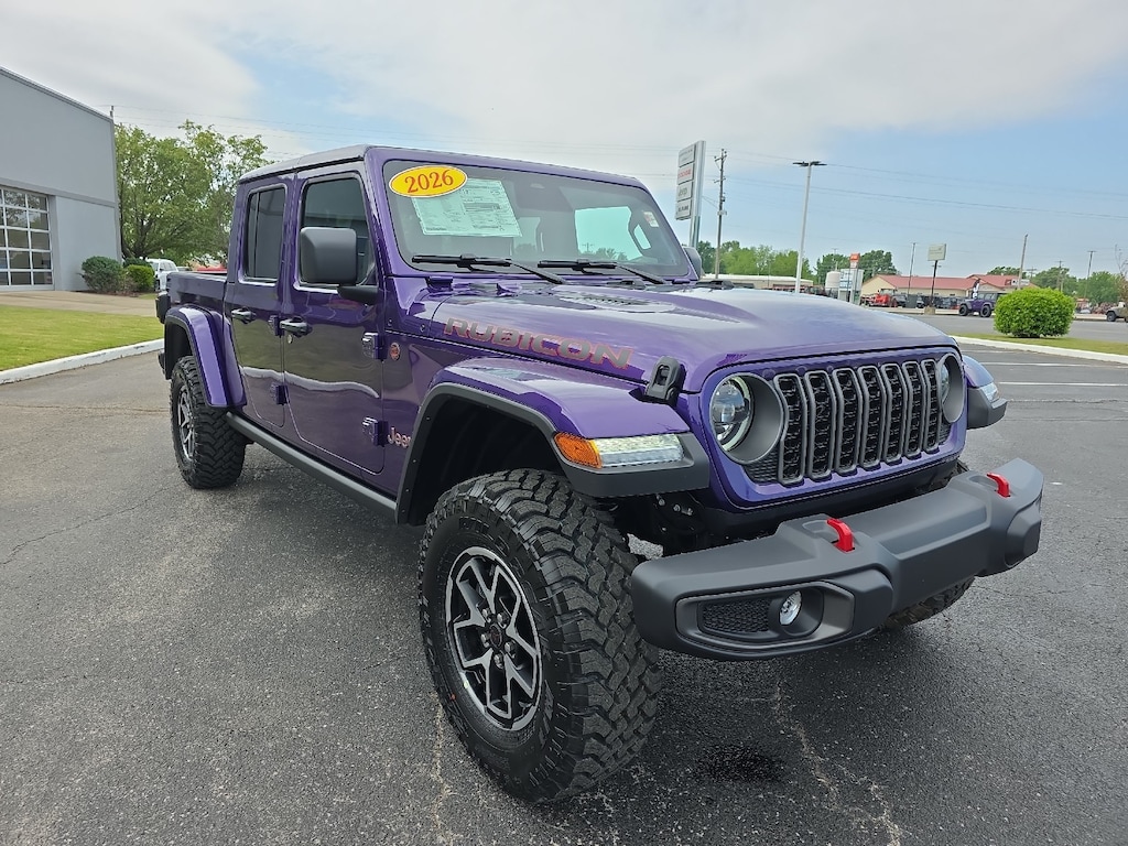 New 2026 Jeep Gladiator Rubicon Pickup