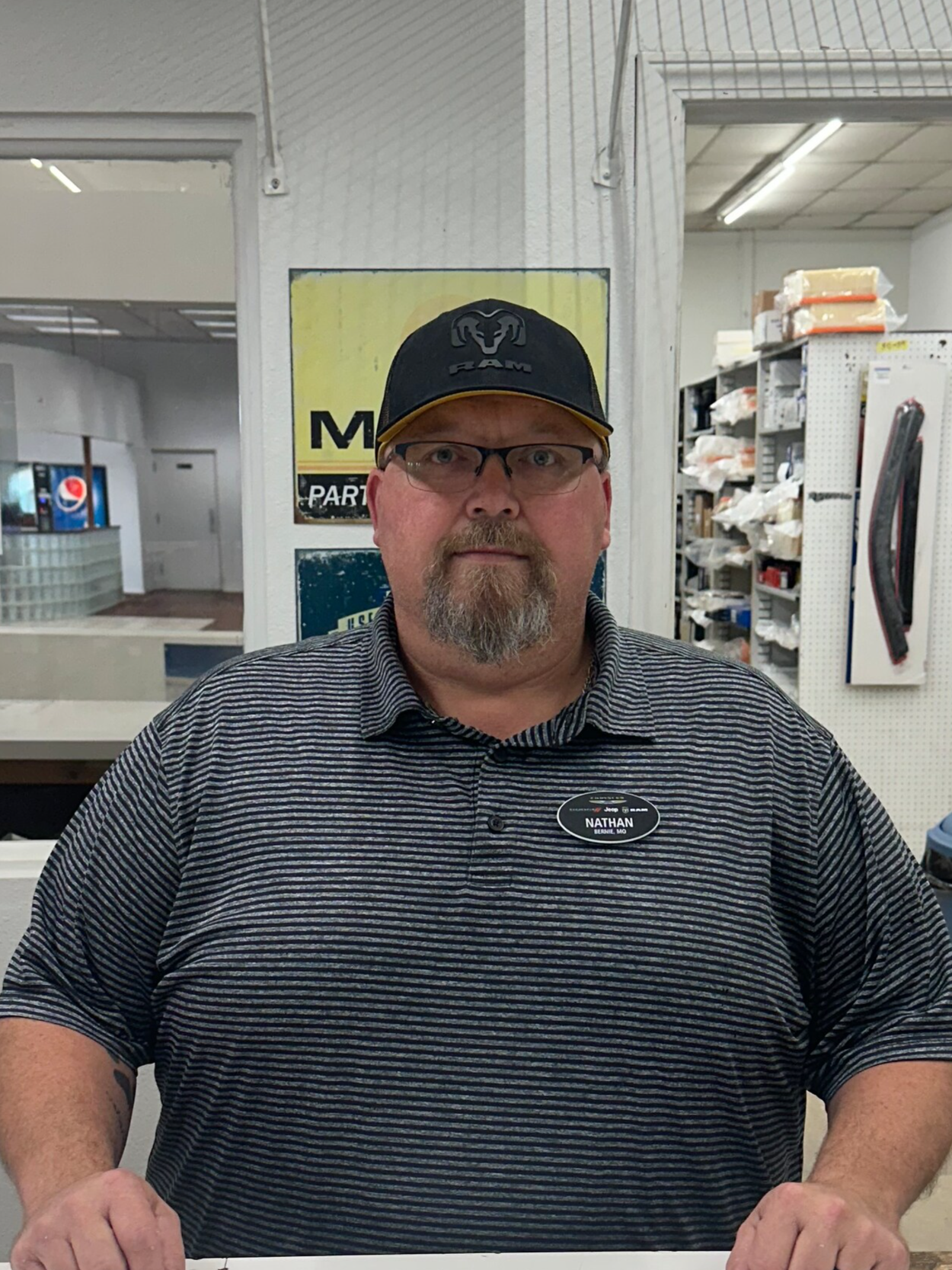 Staff member Nathan Ellis from ID_b58c26