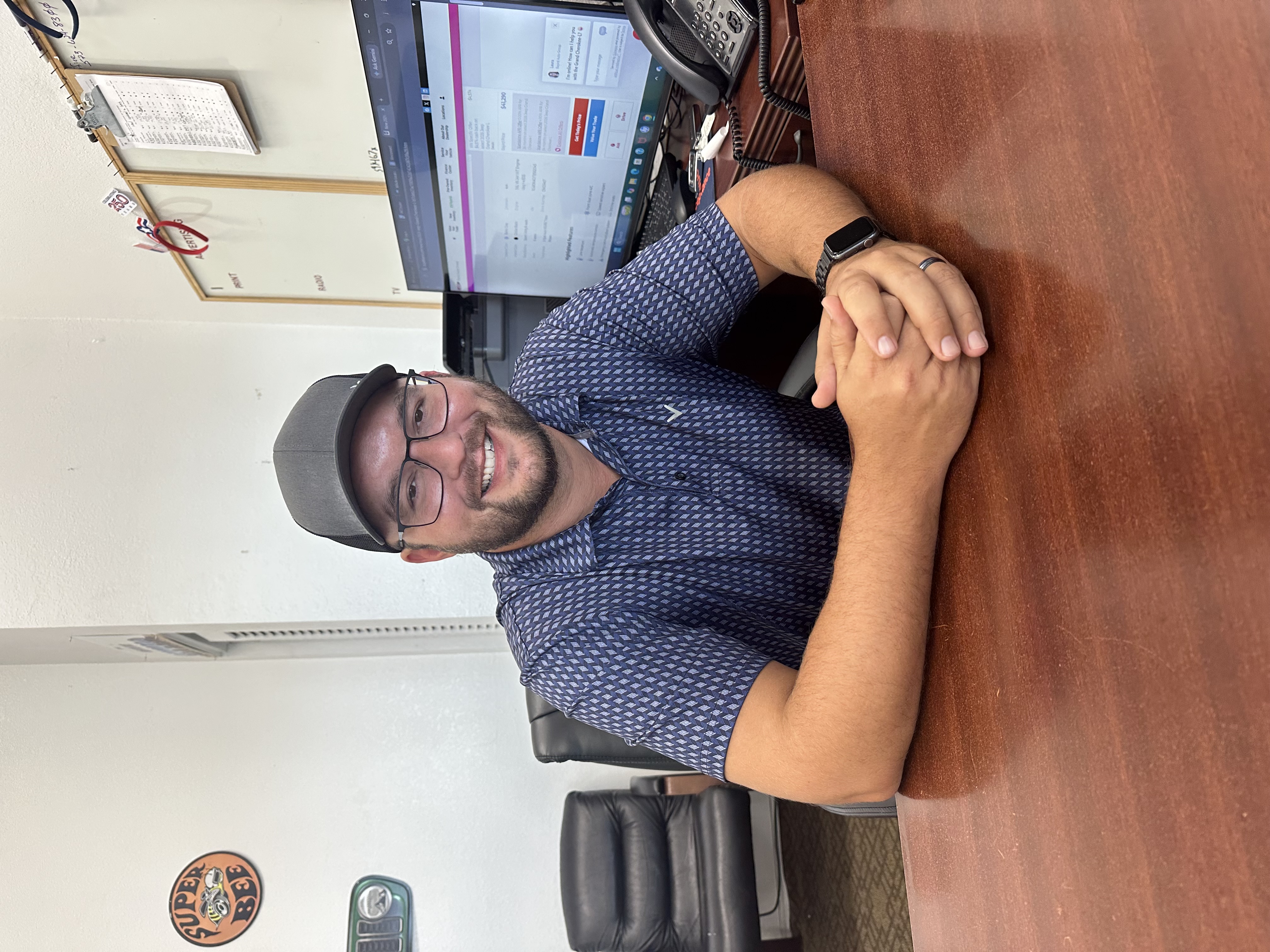 Staff member Josh Pitts from e0cca89ec4a8