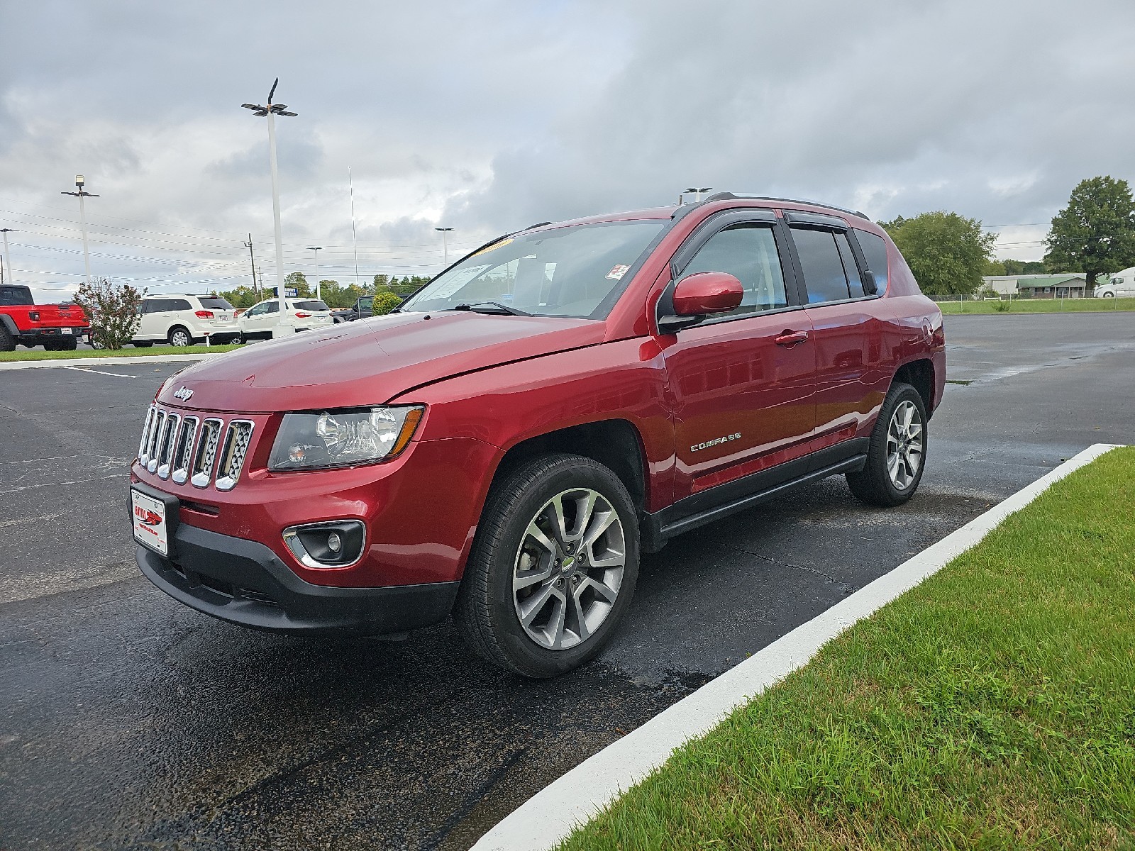 Used 2016 Jeep Compass High Altitude with VIN 1C4NJDEB0GD596721 for sale in Dexter, MO