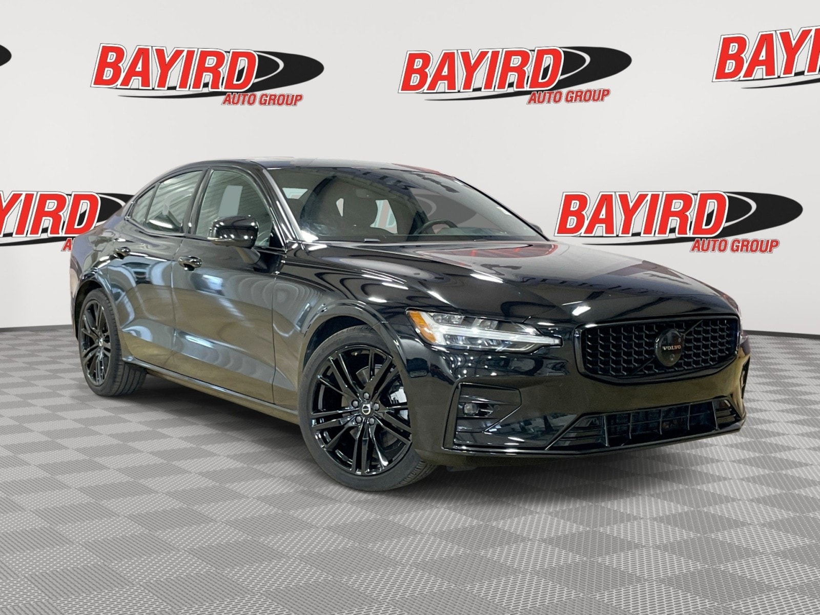 Crystal White 2024 Volvo S60 B5 Plus Black Edition FWD Sedan Front-Wheel Drive Automatic