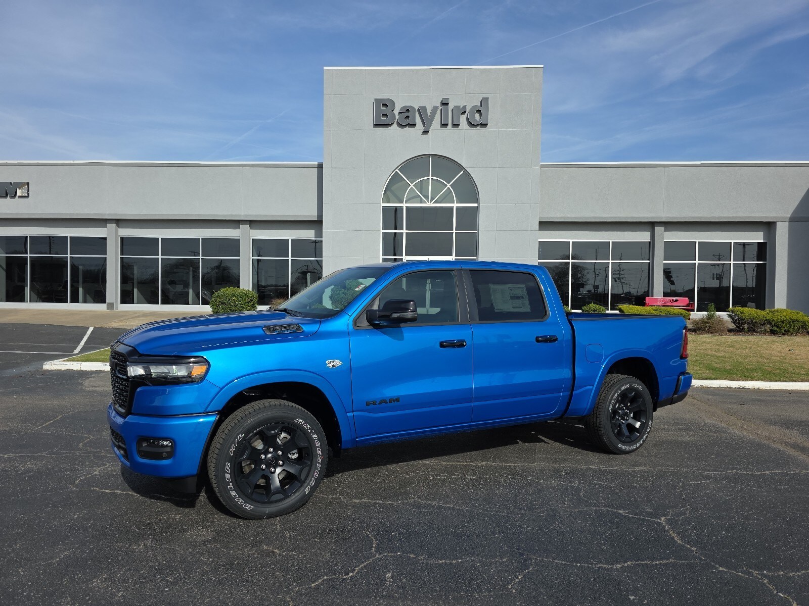 Hydro Blue Pearl Coat 2026 RAM 1500 Big Horn Crew Cab 4WD Pickup Truck Four-Wheel Drive 8-Speed Automatic