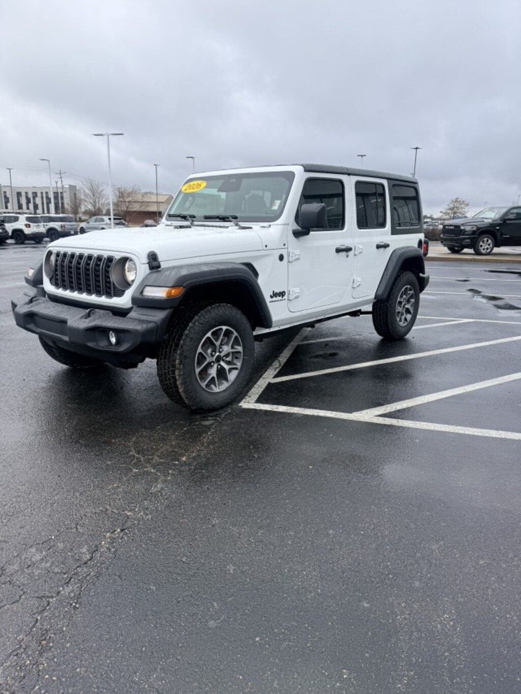 New 2026 Jeep Wrangler 4-DOOR SPORT S Sport Utility