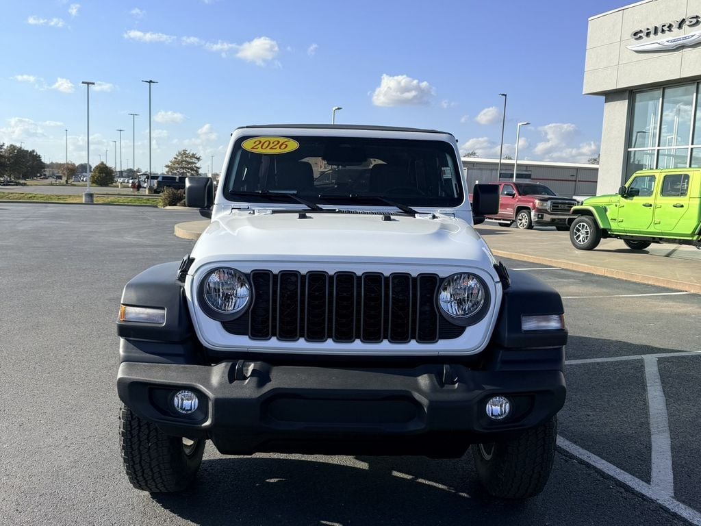 New 2026 Jeep Wrangler 4-DOOR SPORT S Sport Utility