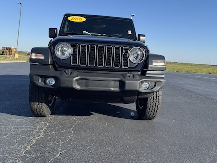 Featured New 2026 Jeep Wrangler 4-DOOR SPORT S Sport Utility for sale near you in Kennett, MO