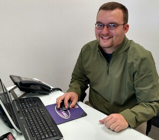 Staff member Josh Pitts from 3bb0cc8f5c71