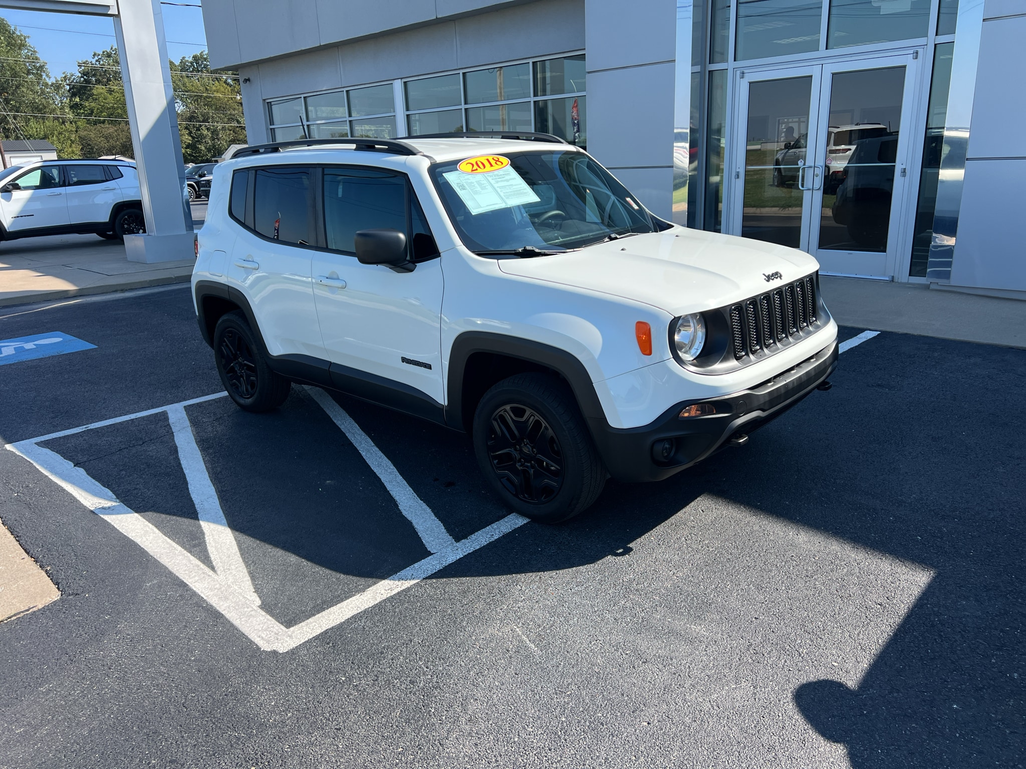 Used 2018 Jeep Renegade Upland with VIN ZACCJBAB3JPH45522 for sale in Kennett, MO