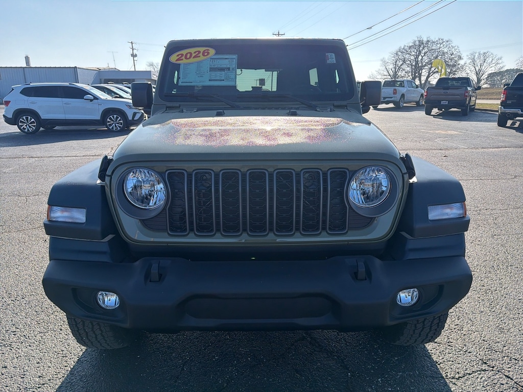 New 2026 Jeep Wrangler 4-DOOR SPORT S Sport Utility