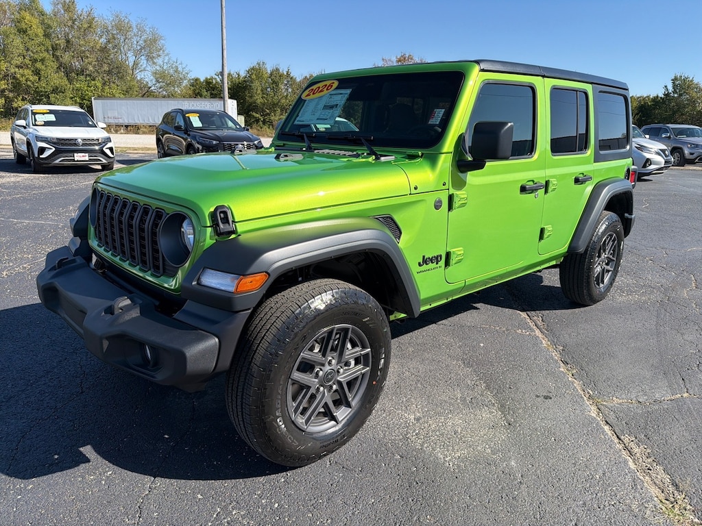 New 2026 Jeep Wrangler Sport Sport Utility
