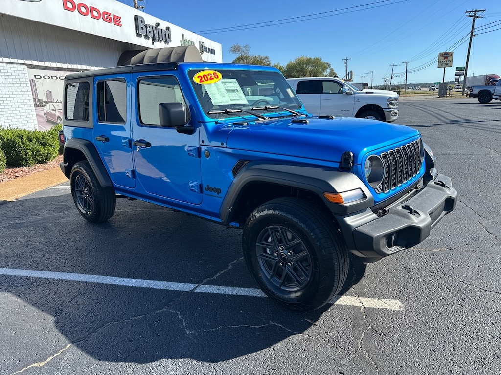 New 2026 Jeep Wrangler Sport Sport Utility