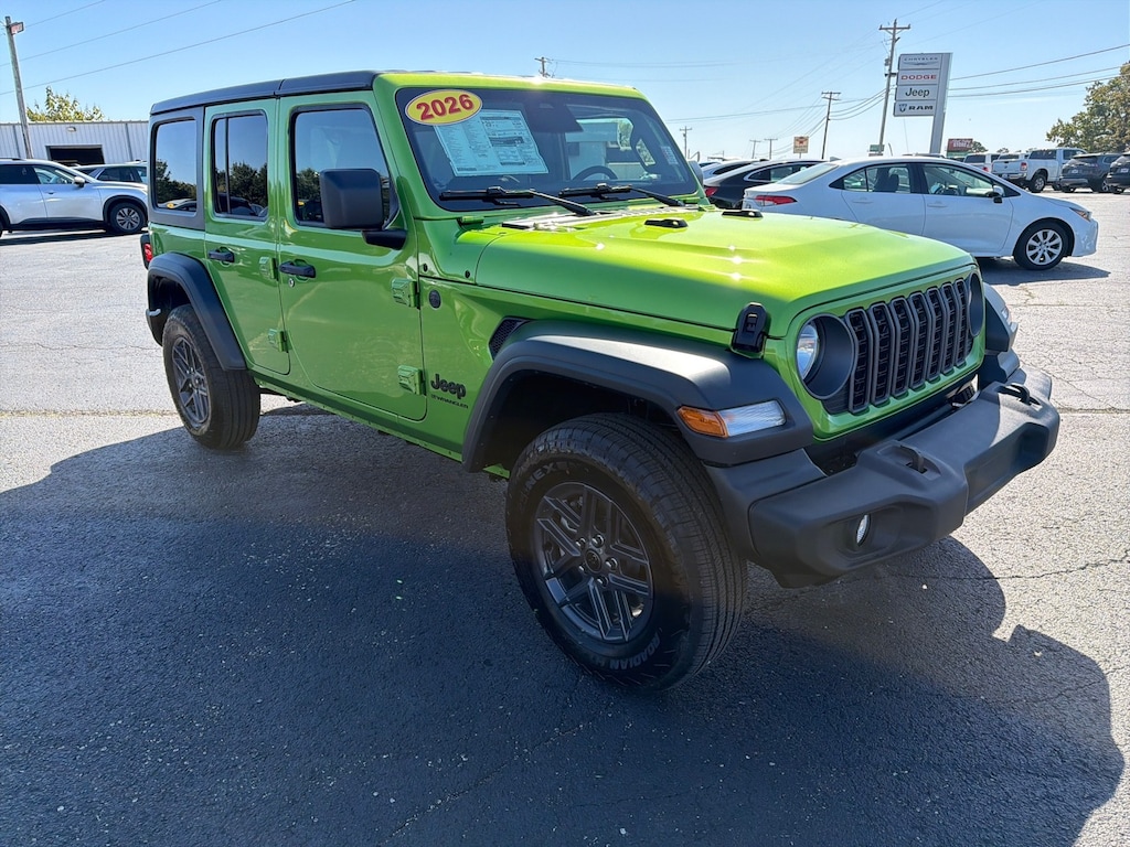 New 2026 Jeep Wrangler Sport Sport Utility