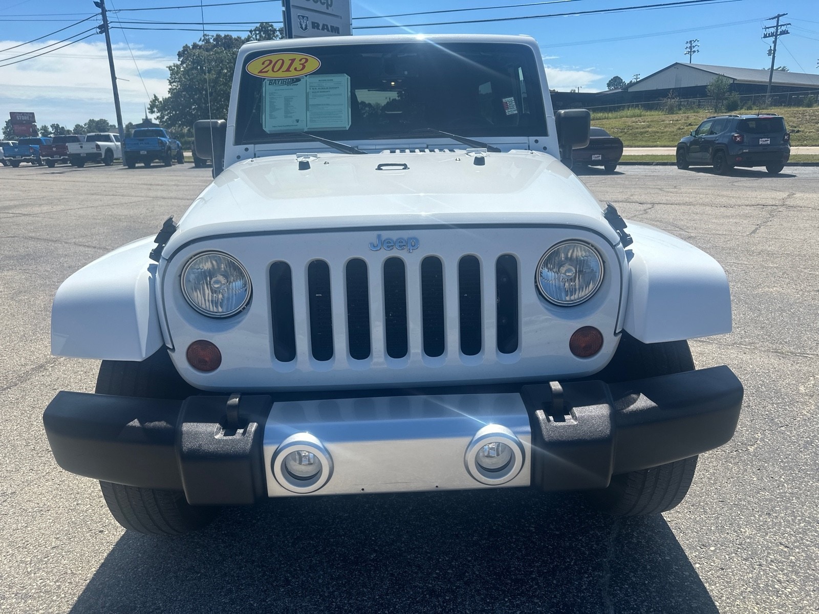 Used 2013 Jeep Wrangler Unlimited Sahara with VIN 1C4BJWEG0DL527622 for sale in West Plains, MO