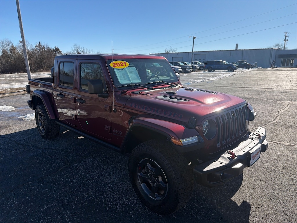 Used 2021 Jeep Gladiator Rubicon Truck Crew Cab