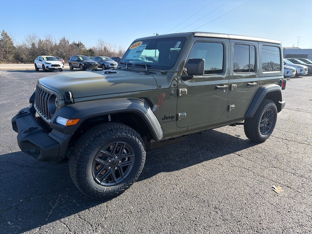 New 2026 Jeep Wrangler 4-DOOR SPORT S Sport Utility