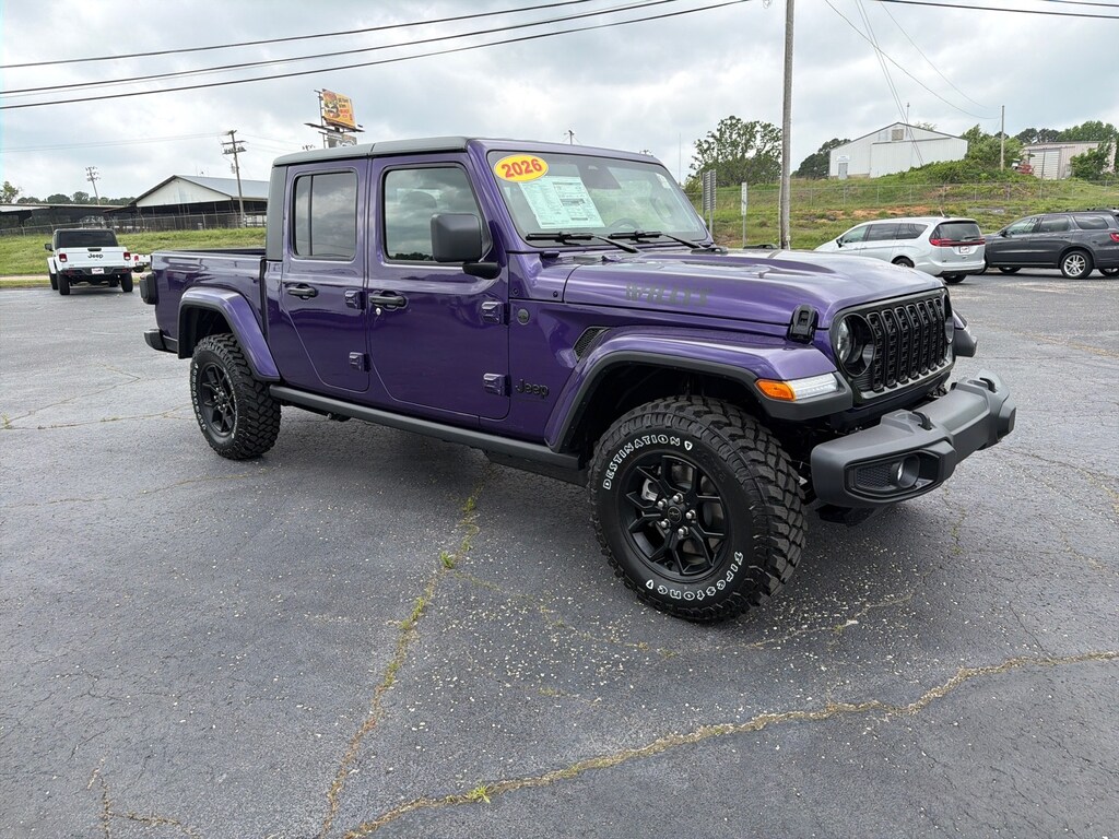 New 2026 Jeep Gladiator WILLYS 4X4 Pickup