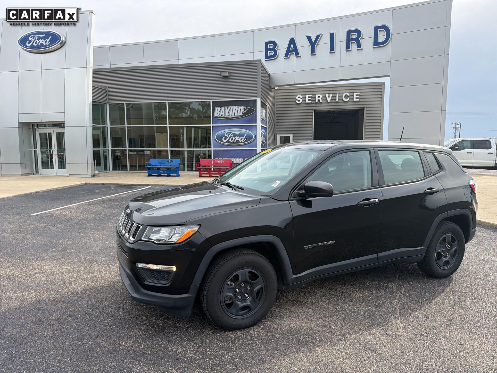Used 2019 Jeep Compass Sport with VIN 3C4NJCAB3KT652475 for sale in Malden, MO