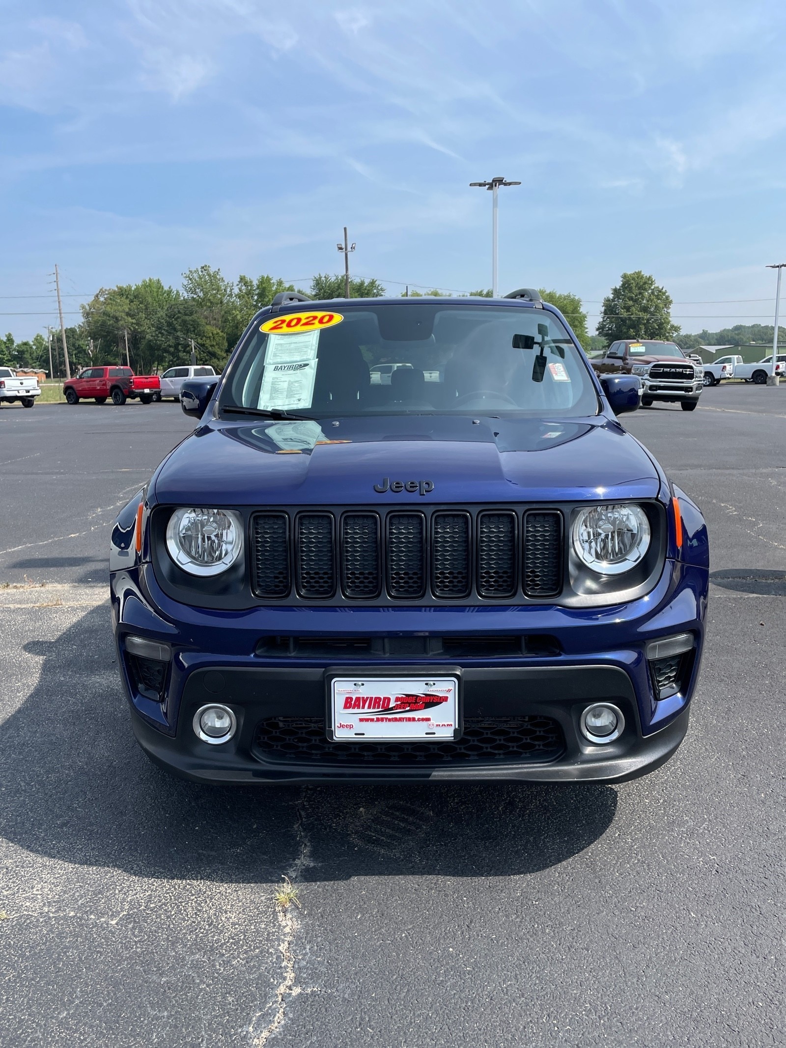 Used 2020 Jeep Renegade Altitude with VIN ZACNJABB4LPL87672 for sale in Malden, MO