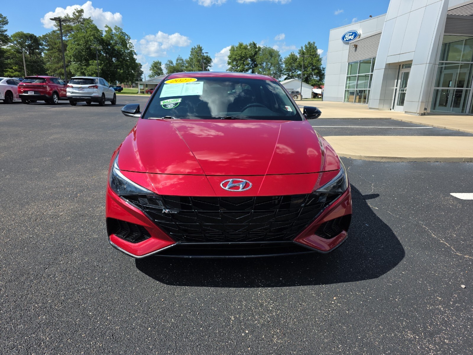 2022 Hyundai Elantra N Line photo 3