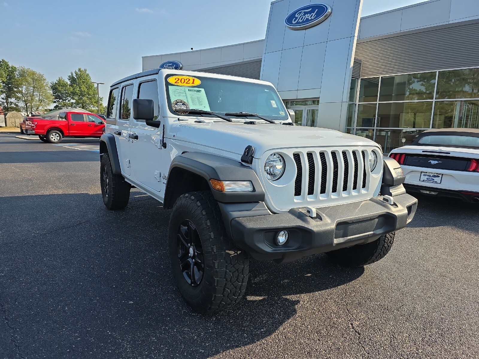 2021 Jeep Wrangler Unlimited Sport S photo 2