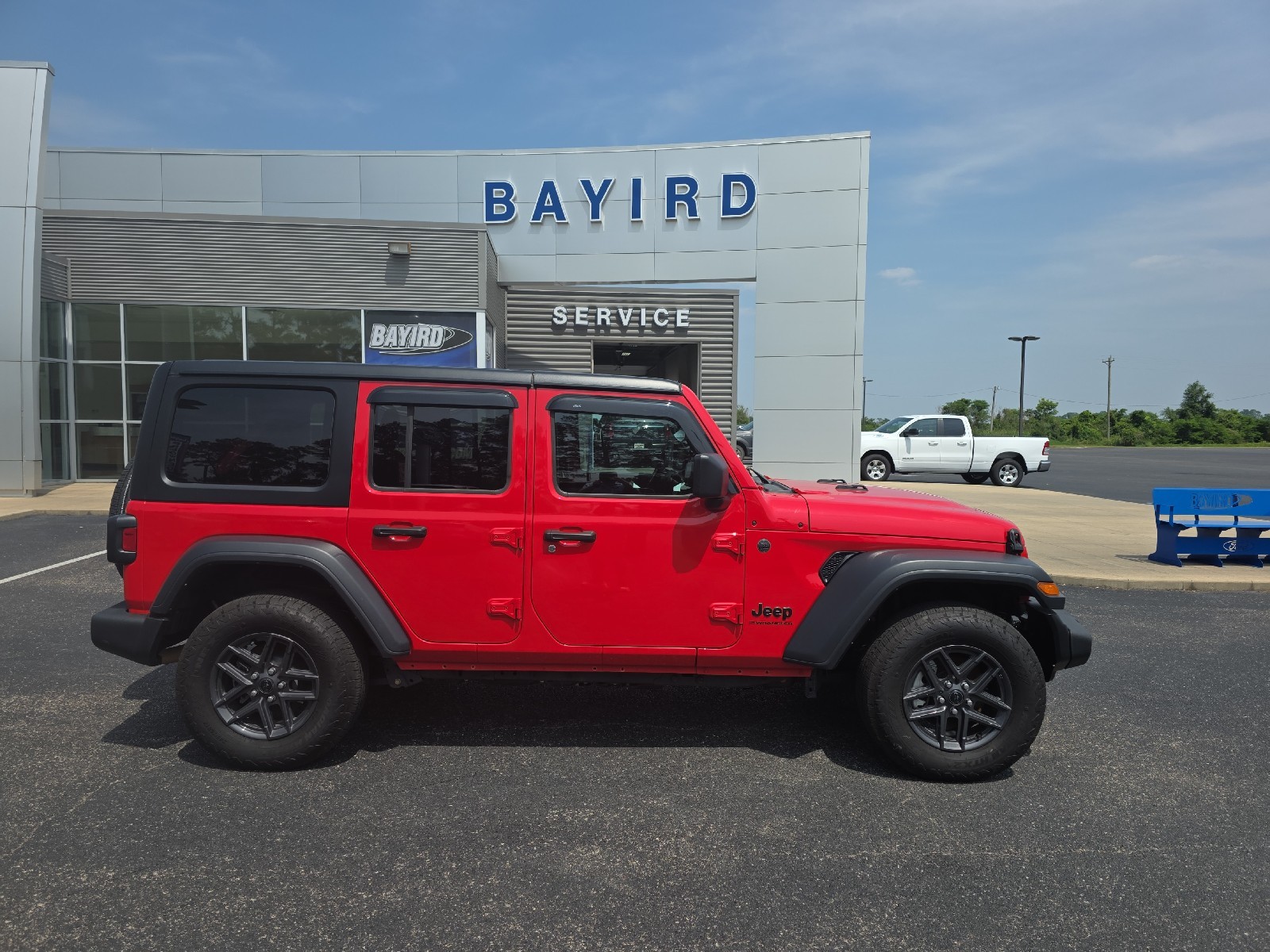 Used 2024 Jeep Wrangler 4-Door Sport S with VIN 1C4PJXDN5RW297044 for sale in Malden, MO