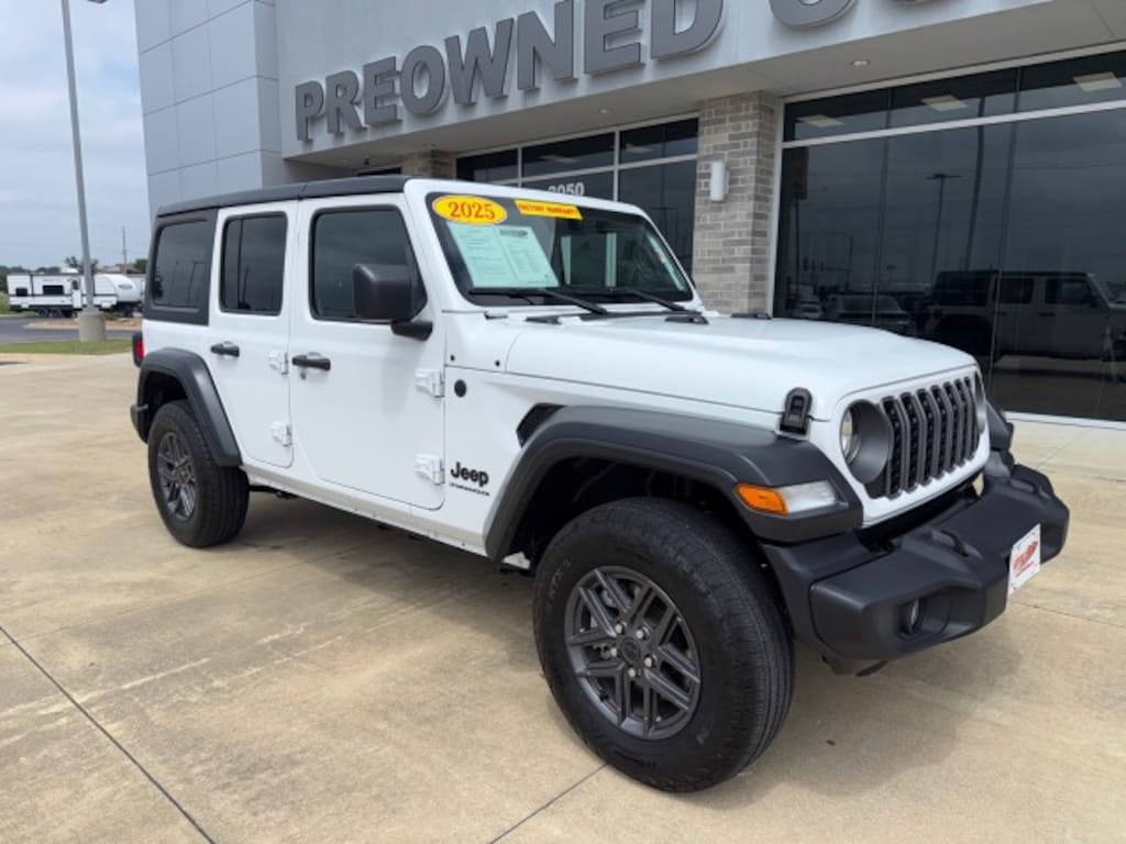 Used 2025 Jeep Wrangler Sport S SUV