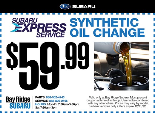 Express Service Synthetic Oil Change