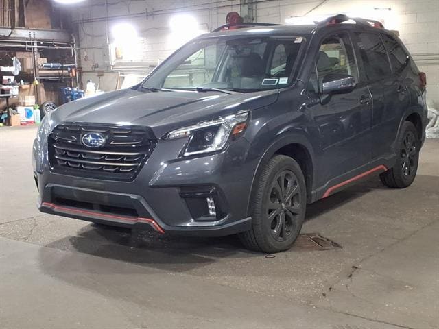 Magnetite Gray Metallic 2023 Subaru Forester SUV / Crossover All-Wheel Drive 7-Speed CVT
