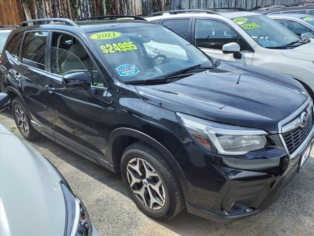 Used 2021 Subaru Forester Premium with VIN JF2SKAJCXMH575362 for sale in Brooklyn, NY