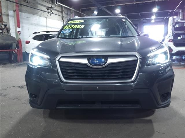 Used 2021 Subaru Forester Base with VIN JF2SKADC0MH583515 for sale in Brooklyn, NY