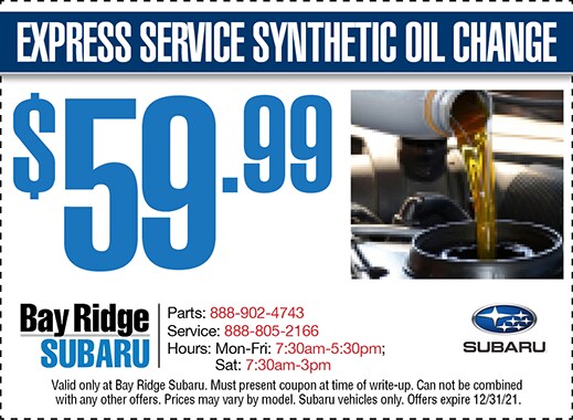 Express Service Synthetic Oil Change
