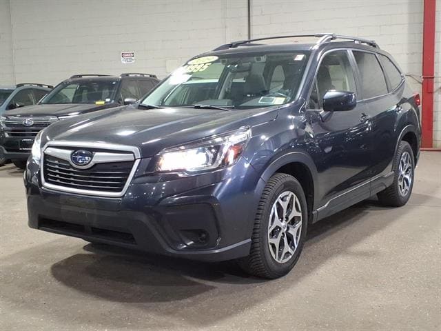Dark Gray Metallic 2019 Subaru Forester SUV / Crossover All-Wheel Drive Continuously Variable Transmission