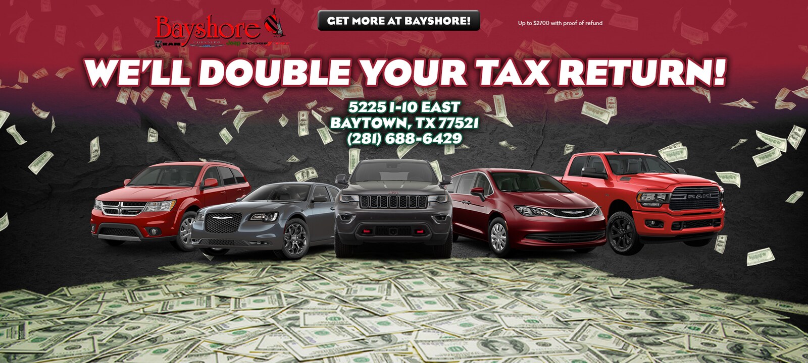 New and Used Ram, Jeep, Dodge and Chrysler Dealer Baytown Bayshore