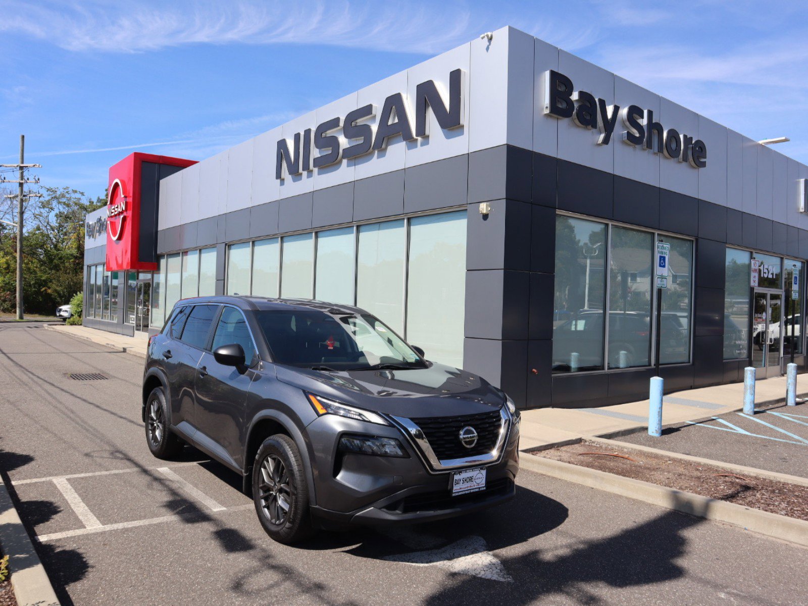 Certified 2021 Nissan Rogue S with VIN 5N1AT3AB3MC699153 for sale in Bay Shore, NY