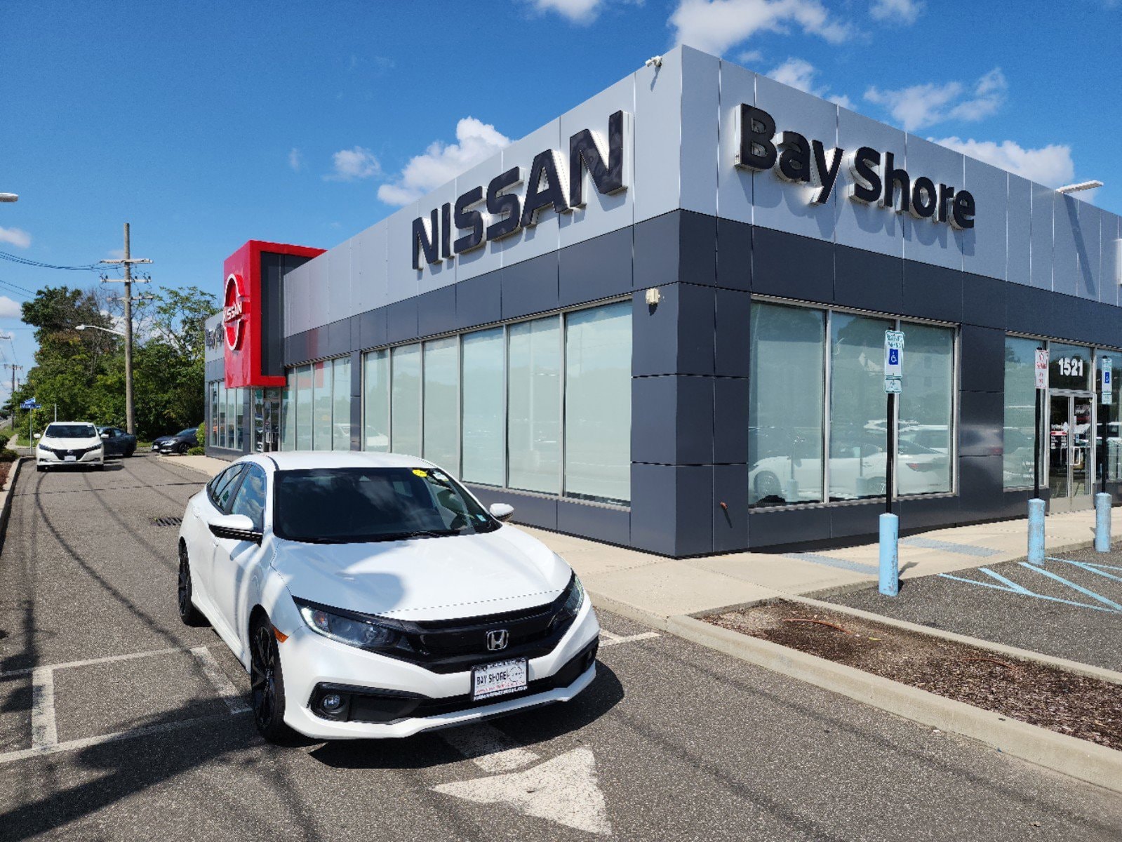 Used 2019 Honda Civic Sport with VIN 2HGFC2F85KH601348 for sale in Bay Shore, NY